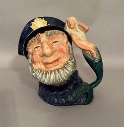 Vintage Toby Mug 'Old Salt' By Royal Doulton, 1960