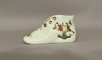 Herend Porcelain Queen Victoria Baby Shoe