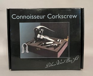 Connoisseur Corkscrew, Deluxe Wood Box Set