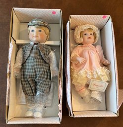 Two Camelot Dolls - Matthew And Charlotte