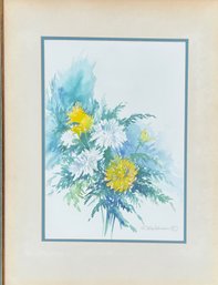 Joy Waldman (American) Chrysanthemum Bouquet, Circa 1980