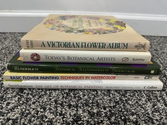Collection Of Books On Watercolor Painting (Technique)