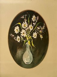 Walter Groombridge , Floral Arraignment, Watercolor On Paper