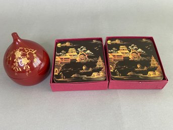Collection Of Asian Style Coasters