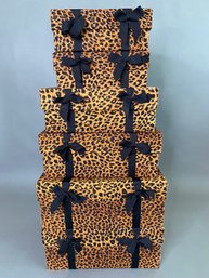 Leopard Design Storage Boxes (6)