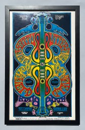 Butterfield Blues Band, 1969 Filmore San Fransisco Framed Poster By Greg Irons (Reproduction)