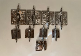 Antique Door Hinges And Lock