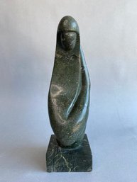 Zorach Modernist Style Midcentury Marble Statuette Of A Woman