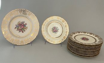 Royal Epiag Porcelain Plates, Czechoslovakia