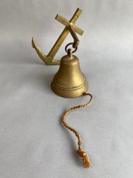 Brass Belll With Anchor Mount