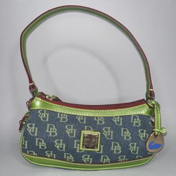 Dooney And Bourke Vintage Mini Top Zip Handbag Bag