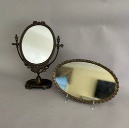 Adjustable Vanity Mirror With Vanity Tray