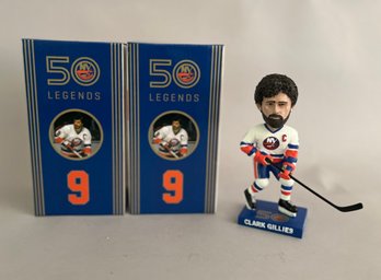 Two Clark Gillies Bobble Heads