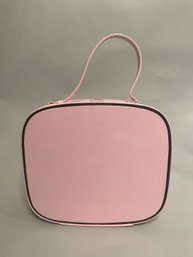 Pink Patent Leather Travel Case