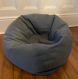 Grey Cotton Bean Bag