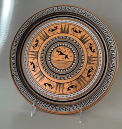 Tin Plate With Grecian Decoration