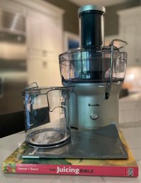 Breville Juice Fountain Compact Together With The Juicing Bible Cookbook