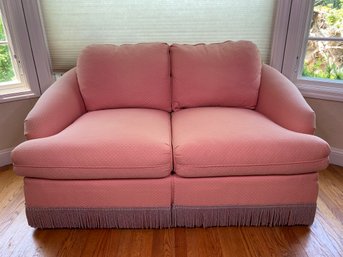 Stanford Furniture Company Kidney Love Seat In Pink