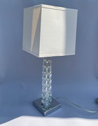 Mid Century Modern Style Stacked Cube Table Lamp