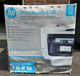 HP Officejet Pro 8740 Color Inkjet Printer (new In Box)