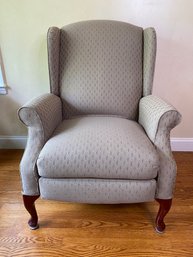 Vintage Wing Back Arm Chair And Recliner