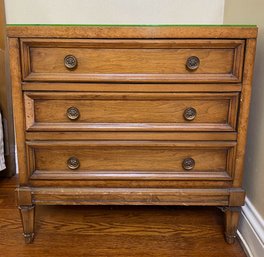 Vintage 1960s Hepplewhite Style Bedside Table