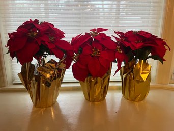 Artificial Poinsettias