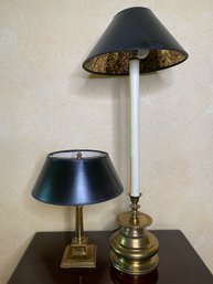 Brass Candle Lamps (2)