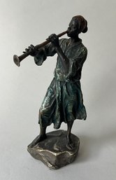 Franz Bergman (1861-1936), Austrian, Cold-Painted Bronze Figurine, Late 19th Century