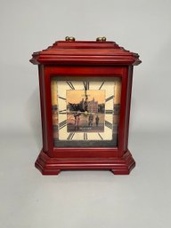 Linden Westminster Mantle Clock With Golf Theme