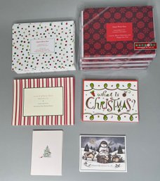 Collection Of Blank Christmas And Holiday Cards