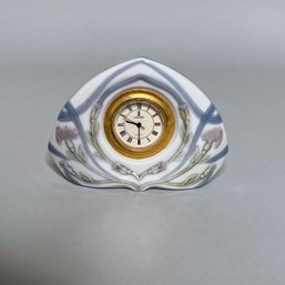 Lladro Porcelain Clock