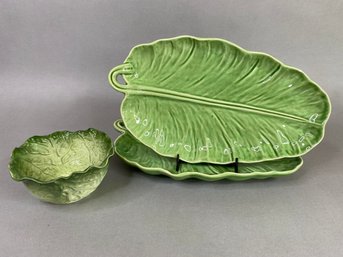 Lettuceware Serving Dishes With A Paris Royal Lettuce Bowl