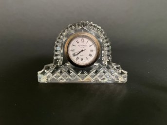 Waterford Small Clock