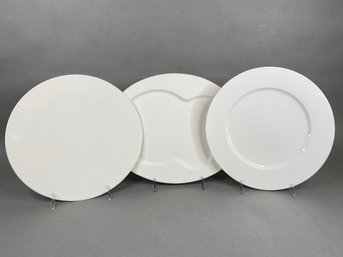 Three Villeroy & Boch White Serving Pieces