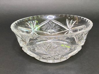 Crystal Serving Bowl