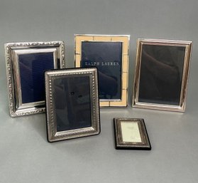 Collection Of Silvertone Picture Frames