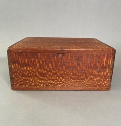 Birdseye Maple Valet Or Jewelry Box