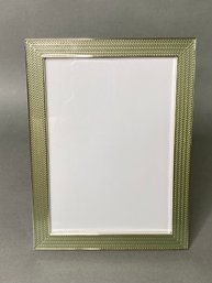 Vera Wang Sage Green And Silver Accented Picture Frame