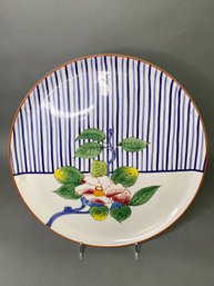 Tiffany & Co. Floral Painted Serving Dish In TIC151