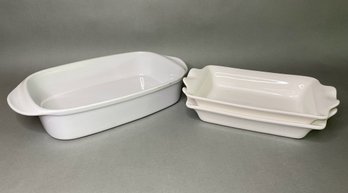 White Baking Dishes (3)