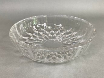 Val Saint Lambert Modern Cut Crystal Imperial Pattern Serving/Centerpiece