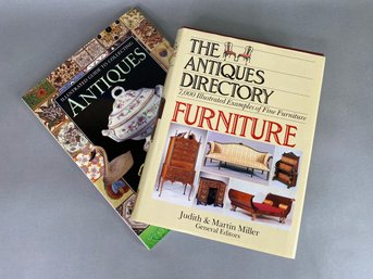 Two Hardcover Collecting Antiques Books, 1995-1996