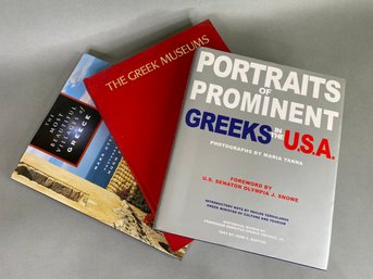 Greek Coffee Table Books (3)