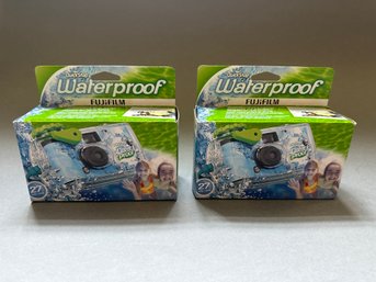 2 Fuji Film Waterproof Disposable Cameras