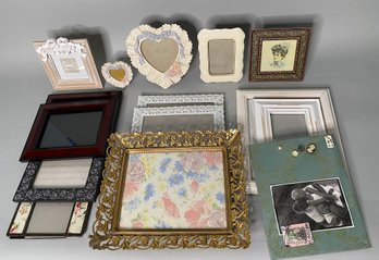 Collection Of Plain And Fancy Picture Frames