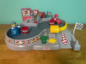 Fisher Price Little People Spin & Crash Raceway