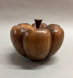 Decorative Wood Pumpkin