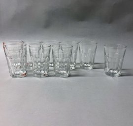 Set Of 9 Tall Juice Glasses