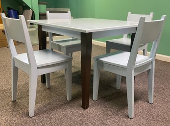 Restoration Hardware Kids Table And Four Chairs